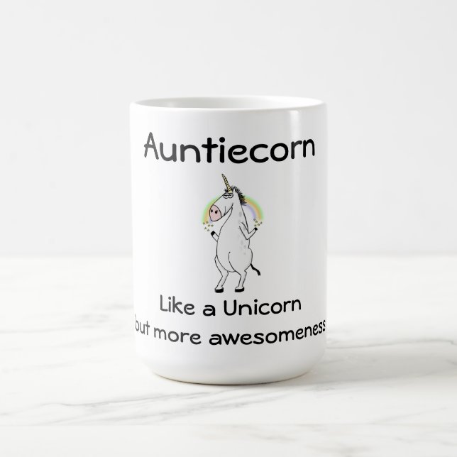 Auntiecorn Unicorn Kaffemugg (Center)