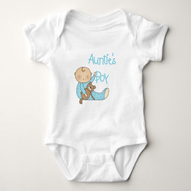 Auntie's Boy Tee Shirt (Framsida)