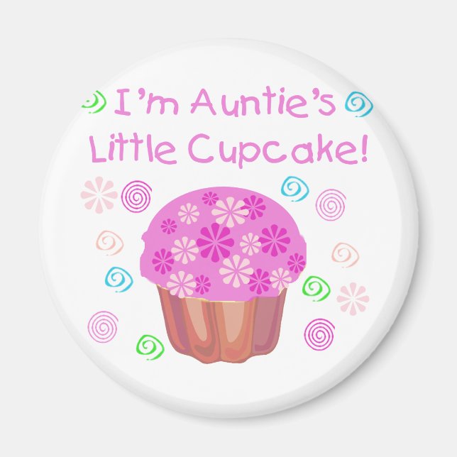 Auntie's Cuptårta Magnet (Framsidan)