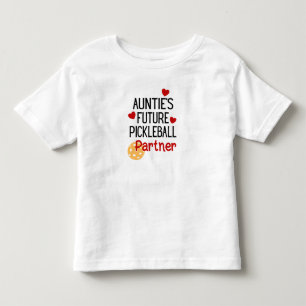 Auntie's future Pickleball Partner Niece or Nephew T Shirt
