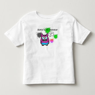 Auntie's l'il monster t shirt