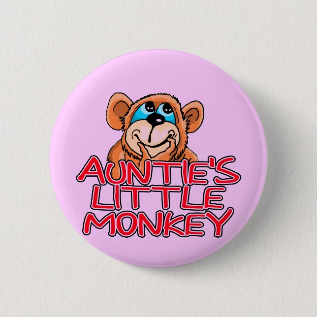 Auntie's Little Monkey Tshirts and Gifts Knapp (Framsida)