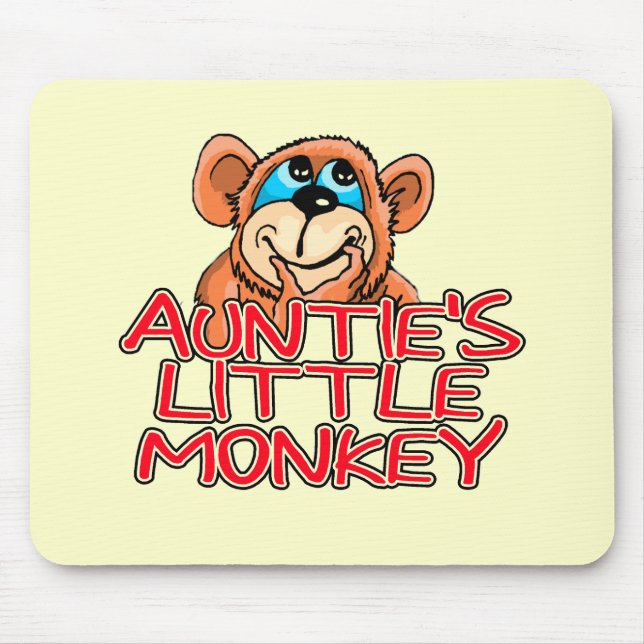 Auntie's Little Monkey Tshirts and Gifts Musmatta (Framsidan)