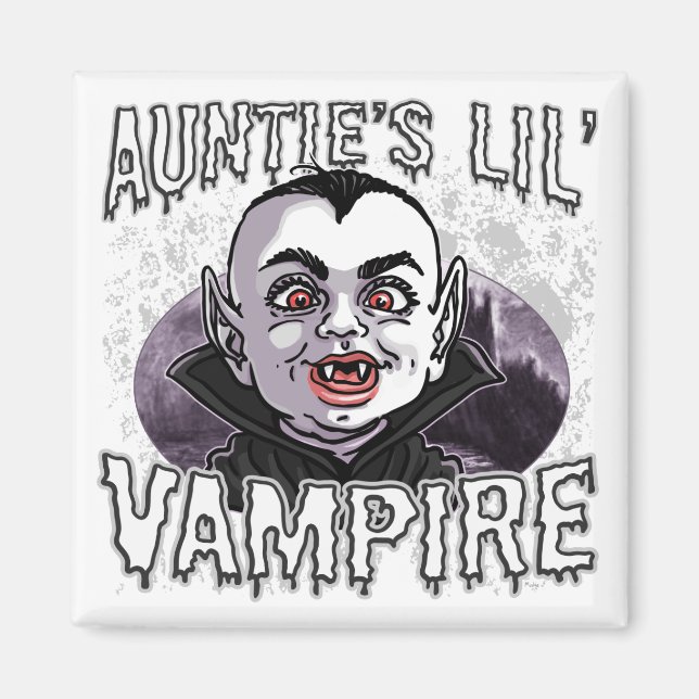 Auntie's Little Vampire Magnet (Framsidan)