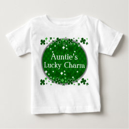 Aunties Lycklig Charma, Sts Patrick dagbaby T-shirt