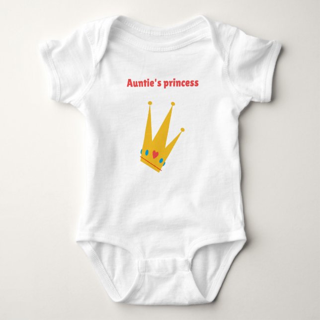 Auntie's princess t shirt (Framsida)