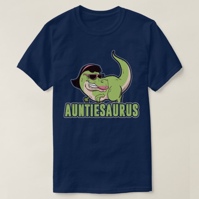 Auntiesaurus Moster T Shirt (Design framsida)