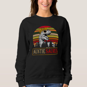 Auntiesaurus Rex Dinosaur Auntie Saurus Familgruta T Shirt