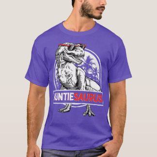 Auntiesaurus T rex Auntie Saurus Dinosaur Women Au Shirt