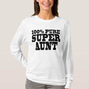 Auntiesfödelsedagsfester: 100% rena toppna moster tee