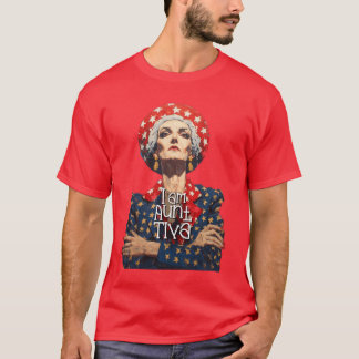Auntifa Demokrati Försvarare tryck vän T Shirt