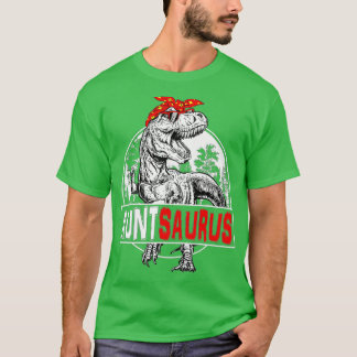 Auntsaurus T rex Dinosaur Aunt Saurus Family Match Shirt
