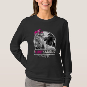 Auntsaurus t Rex Dinosaur Moster Saurus Familj Shirt