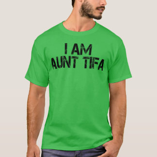 AuntTifa kreativ gåva familj retro T Shirt