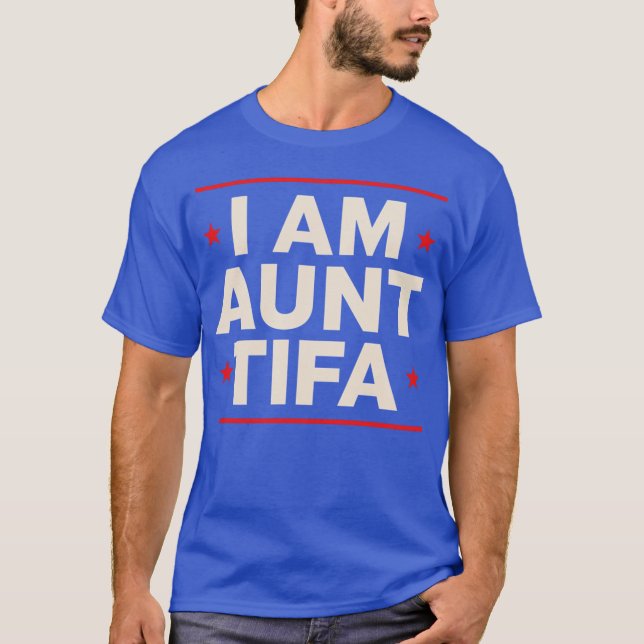 AuntTifa moderna vänner T Shirt (Framsida)