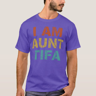 AuntTifa stil rolig retro T Shirt