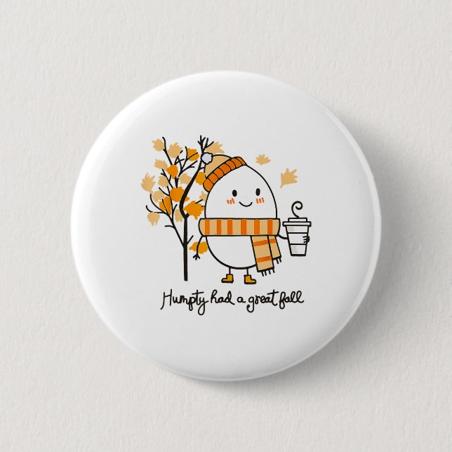Auntumn Humpty Dumpty hade ett Underbart fall av T Knapp (Framsida)