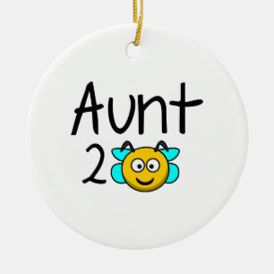 AuntUncle2Bee1A.png Julgransprydnad Keramik