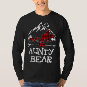 Aunty Bear jul jul Pajama Red Play Buffalo Fami T Shirt