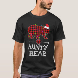 Aunty Bear jul jul Pajama Red Play Buffalo Fami T Shirt