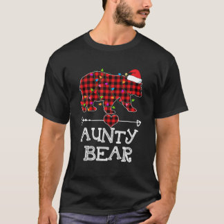 Aunty Bear jul jul Pajama Red Play Buffalo Fami T Shirt