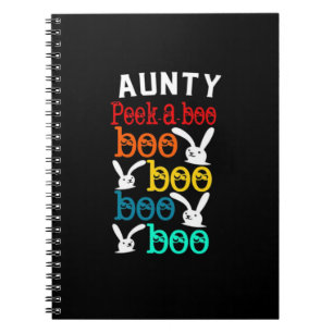 Aunty Bunny-spel för nyhet barn vuxna Anteckningsbok