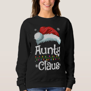 Aunty Claus Family Matching Aunty Claus Pajama Xm T Shirt