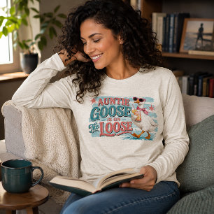 Aunty Goose är lös T Shirt