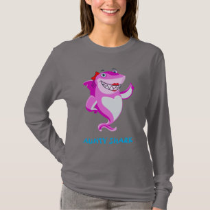Aunty Shark T Shirt