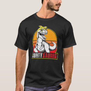 Auntysaurus Rex Dinosaur Aunty Saurus Family Match T Shirt