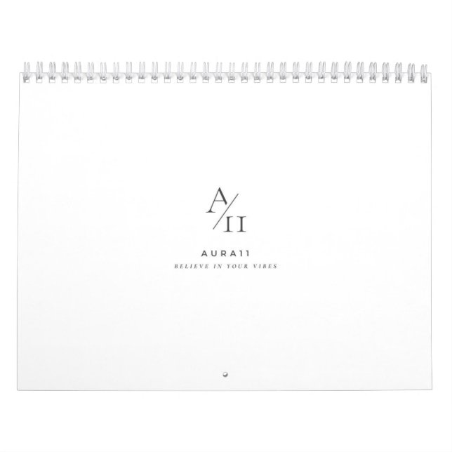 Aura11 tror på dina vibes kalender (Omslag)