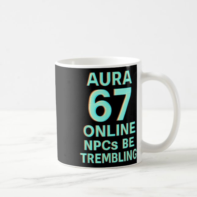 Aura 67 Online Npcs Skaka Glitch Gaming Six Kaffemugg (Höger)