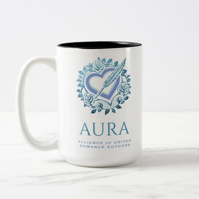 AURA Blue mugg (Vänster)