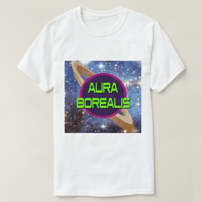Aura Borealis TV Show Radio Show T Shirt (Design framsida)