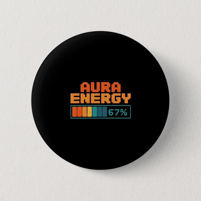 Aura Energi 67% Aura Odling Alpha Slang Gen 67:e  Knapp (Framsida)