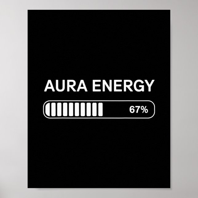 Aura energi vid 67  poster (Framsidan)