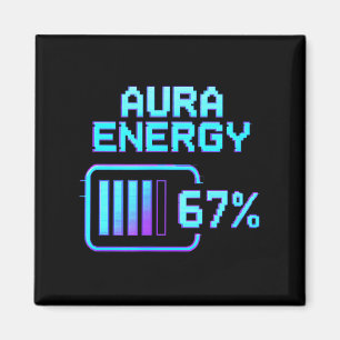 Aura energi vid 67 Roligt Sex Sju Meme Gen Alpha Magnet