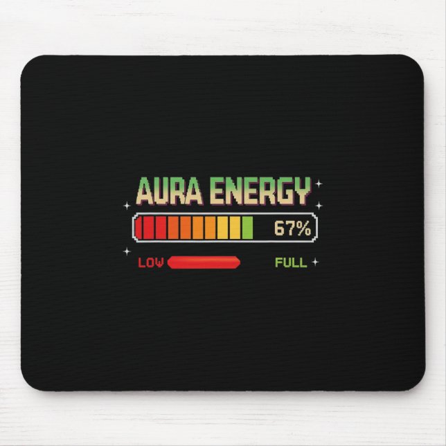 Aura Energi Vid 67 Rollig Six Seven Meme Gen Alpha Musmatta (Framsidan)