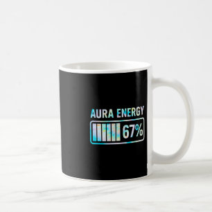 Aura Energy 67 67 Sex Seven Meme Kaffemugg