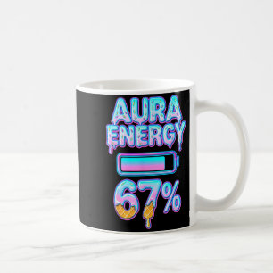 Aura Energy 67 Meme Glass Ström 6 7 Rolig Six S Kaffemugg