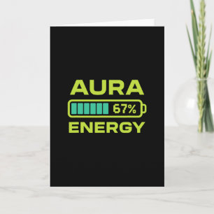 Aura Energy 67 procent Meme Sex Sju Farming Kort