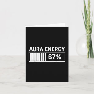 Aura Energy vid 67 ynka sex sju minnesgenerationen Kort