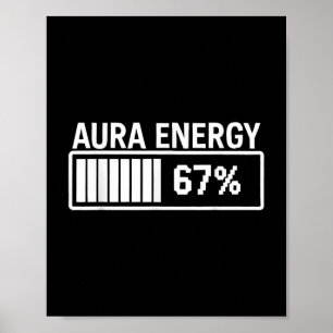 Aura Energy vid 67 ynka sex sju minnesgenerationen Poster