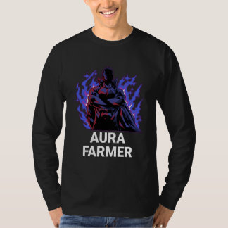 Aura Farmer Cool Anime Super Hero T Shirt