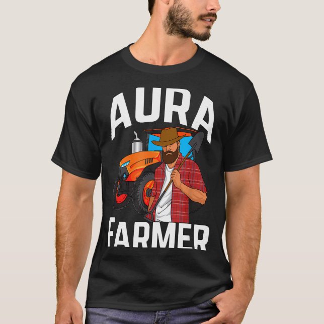 Aura Farmer Funny Meme  T Shirt (Framsida)