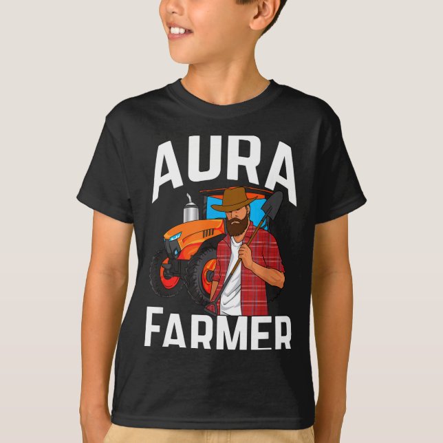 Aura Farmer Funny Meme  T Shirt (Framsida)