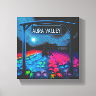 Aura Farming Colorful Valley Canvastryck