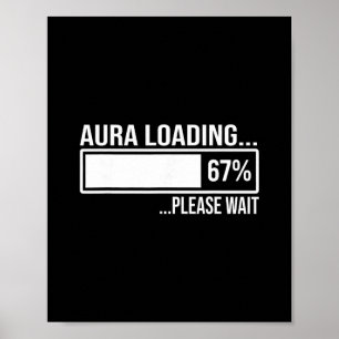 Aura Laddar 67 Rollig Sex Sju Gen Alpha Meme Poster