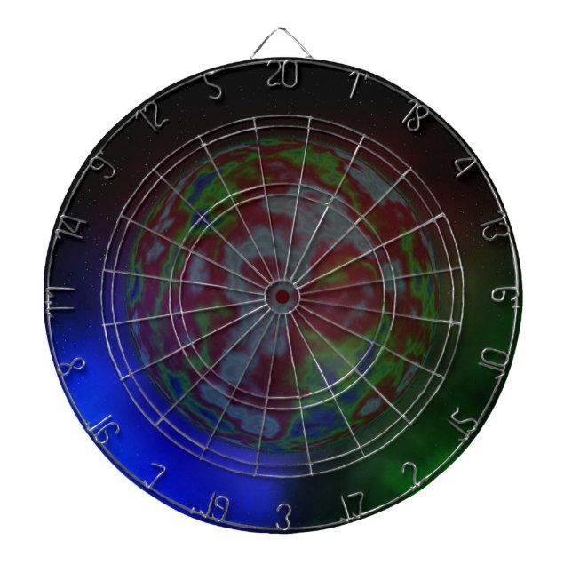 Aura of a Planet. Darttavla (Framsidan)