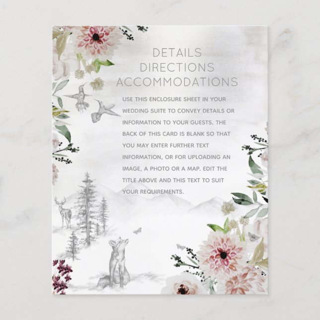 Aura of Nature Bröllop Information Bostäder (Framsida)